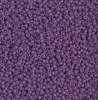 15/0 Duracoat Opaque Anemone, Miyuki Glass Seed Bead, 4490-10 grams