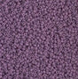 15/0 Duracoat Opaque Dark Orchid, Miyuki size Glass Seed Bead, 4489-10 grams