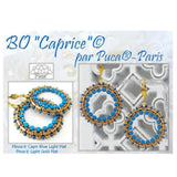 Bo Caprice Earring Pattern, DO NOT BUY- Sent free by email-Free with par Puca bead purchase, Read the description below for details