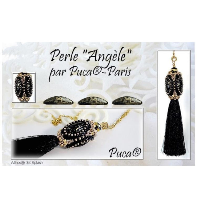 Angele Tassel Pattern - DO NOT BUY- Sent free by email-Free with par Puca bead purchase, Read the description below for details