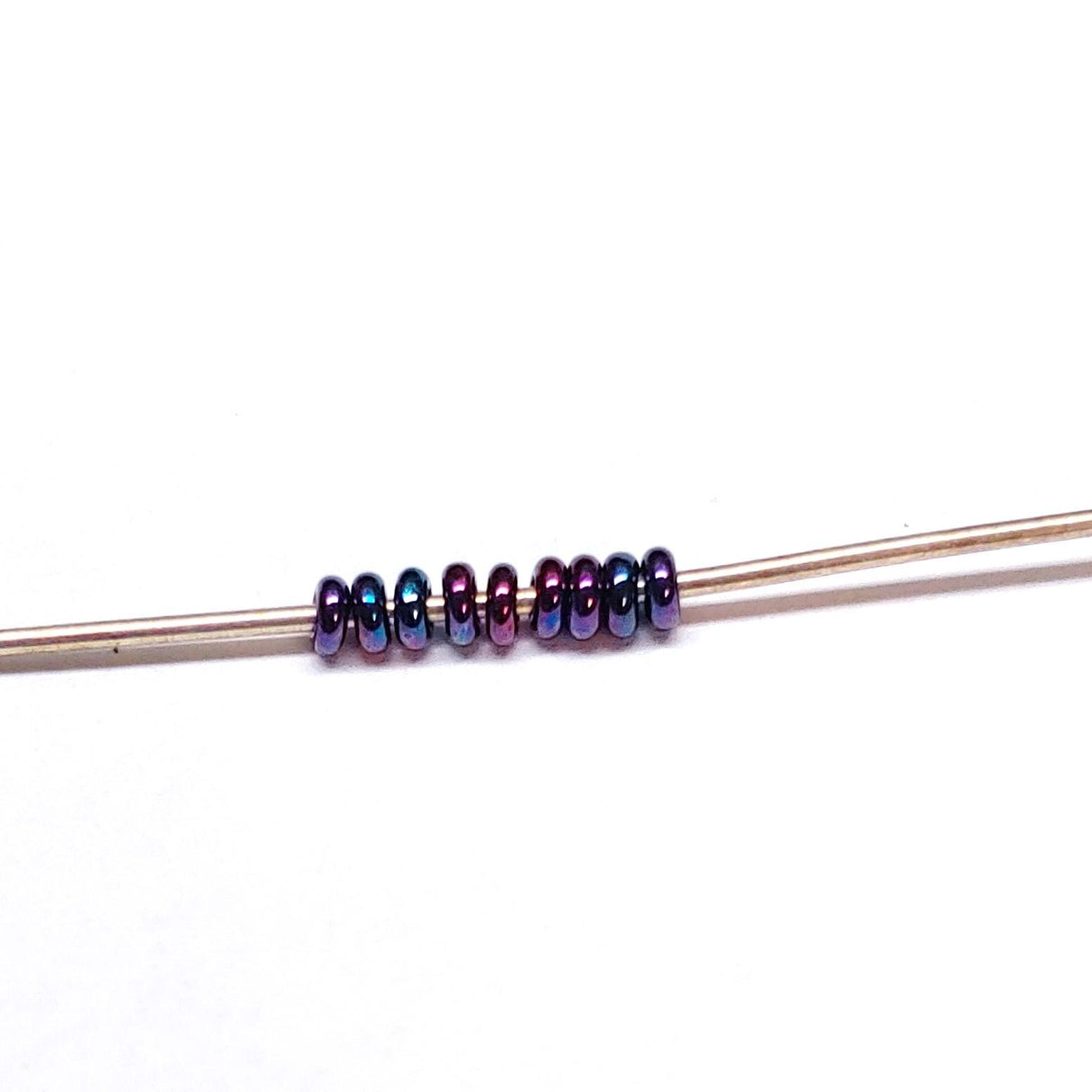 11/0 Demi Round Higher Metallic Iris Violet, Toho Bead 2.2mm, 504-5 grams