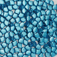 Ginko Bead Alucolour Sky Blue, 2-Hole Czech Glass 7.5x7.5mm, 00030-33407-35 Beads