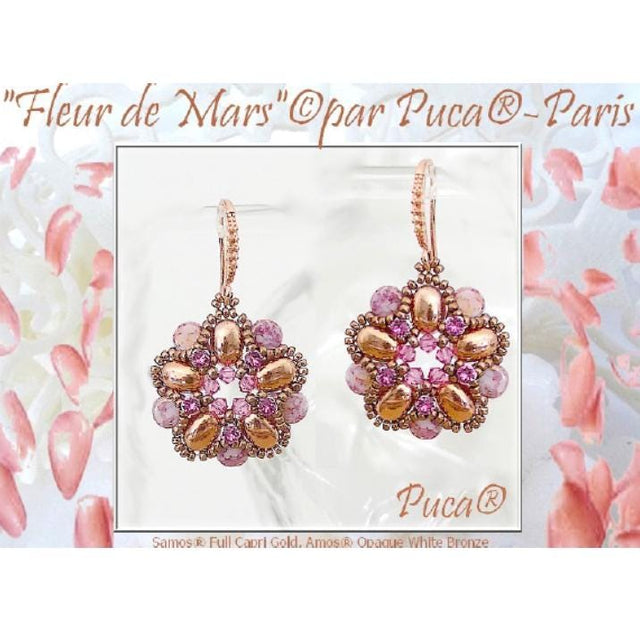 Bo Fleur de Mars Earring Pattern