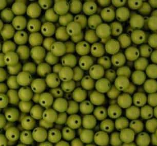 3mm, 4mm Round Alabaster Verdant Glow, Czech Glass Beads, 29768 - 50 beads