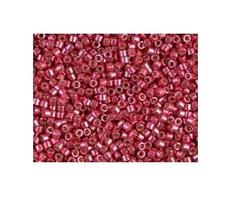 Delica, 11/0 Duracoat Galvanized Light Cranberry, DB1841 Miyuki Delica-5 grams