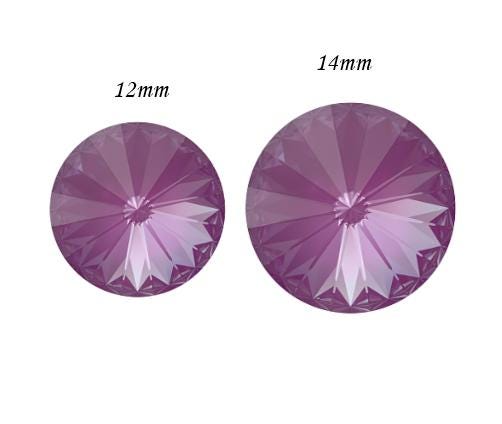 Orchid Ignite, 12mm or 14mm Crystal Rivoli, 1122-Unfoiled-1