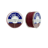 One-G Toho Nylon Beading Thread Burgundy-50 Yards 125 Yards 250 Yards