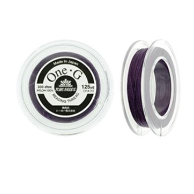 One-G Toho Nylon Beading Thread Purple-50 Yards 125 Yards