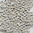 11/0 Galvanized Silver 470, Japanese Glass Seed Beads 28 grams