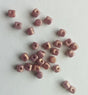 Minos Par Puca Opaque Mix Violet Gold Luster, 2.5X3MM Czech glass 14496, 5 grams